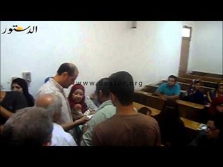 اقبال طلاب المرحلة الاولى علي مكاتب التنسيق بجامعة عين شمس