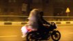 آخر تقاليع المصريين .. زفة عروسة على دراجة بخارية