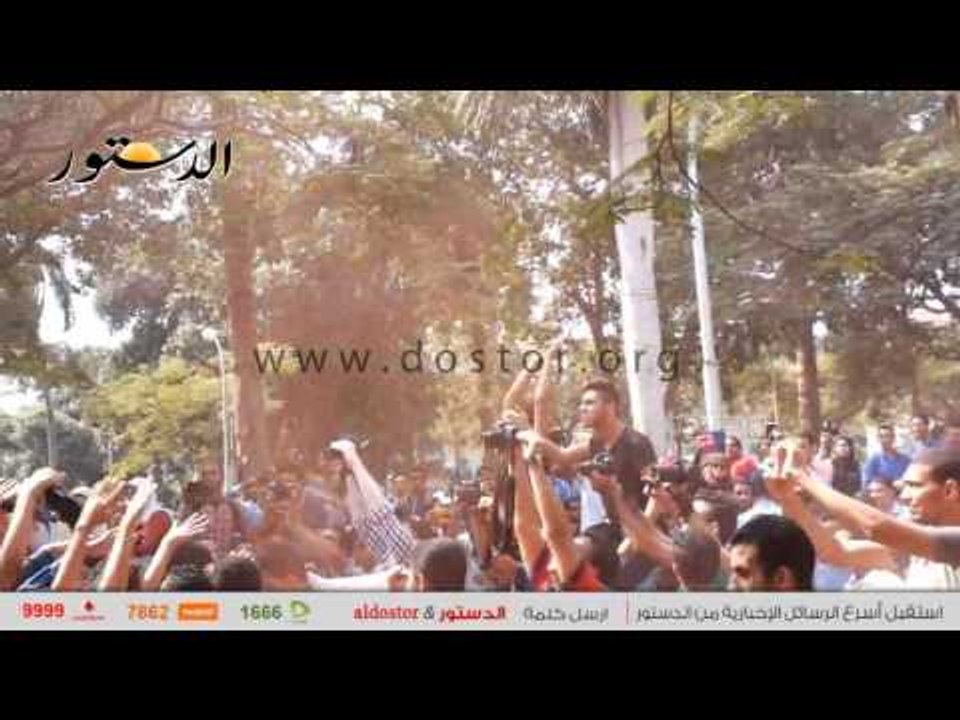 اشتباكات بين طلاب الإرهابية والمستقلين بجامعة عين شمس