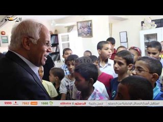 محافظ القاهرة يشارك الأيتام باحتفالات عيد الأضحى