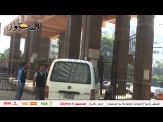 "فالكون" تكثف تواجدها على أبواب جامعة المنصورة