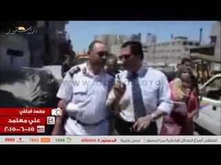 محافظ الإسكندرية يتفقد أعمال تطهير المجرى المائي لترعة المحمودية