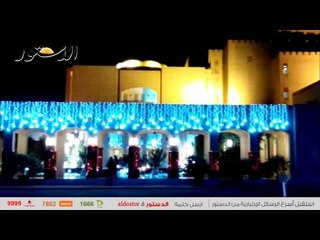 "بابا نويل" يستقبل جمهوره في احتفال أعياد الميلاد بالأوبرا