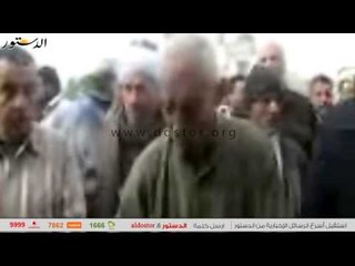 وقفة لأهالي دكرنس للمطالبة بعودة رئيس الحي لمنصبه