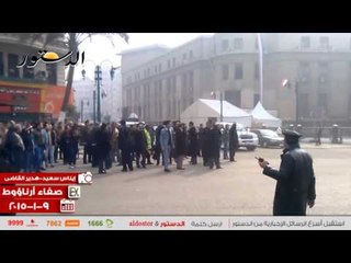 وزيرا الدفاع والداخلية يغادران دار القضاء