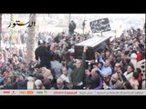 انهيار سور سلم مسجد الحصري بسبب تدافع مشيعي جنازة 