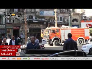 تواجد امنى مكثف بميدان طلعت حرب