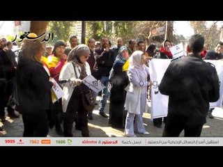 موظفو "قصور الثقافة" ينظمون وقفة احتجاجية ضد اتهامات "عصفور" لـ"خطاب"