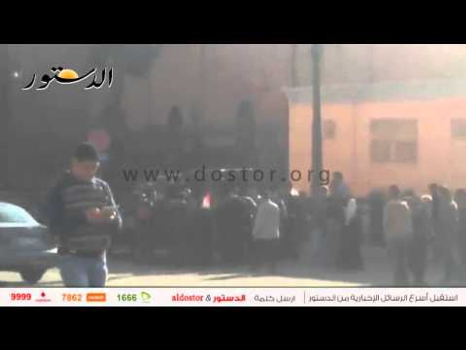 قوات الأمن تلقي القبض على عدد من متظاهري عبد المنعم رياض