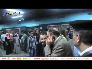 مساعد الوزير لشرطة النقل يفاجئ "الشهداء" بجولة تفقدية