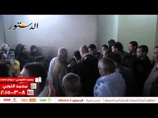 أهالي السيدة زينب يتجمعون أمام "القصر العيني" لاستلام جثمان "إسلام"