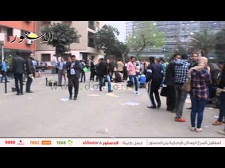 شاهد.. حملة الماجيستير والدكتوراة يلعبون "كرة قدم" داخل "المركزي للتنظيم والإدارة"