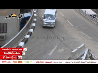 شرخ في كوبري عزبة النخل بالتزامن مع افتتاح محلب "مؤسسة الزكاة"