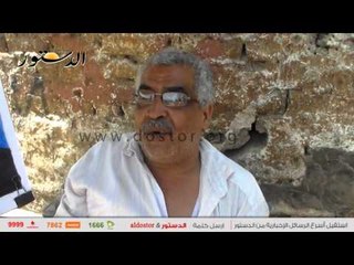 "عم رضا" من موظف بالنيابة الإدارية إلى رسام في المنصورية..."الفن مبيأكلش عيش"