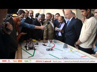 بعد تأخر ساعتين.. وزير التعليم الفني يفتتح معرض المنتجات الفنية بمدينة نصر