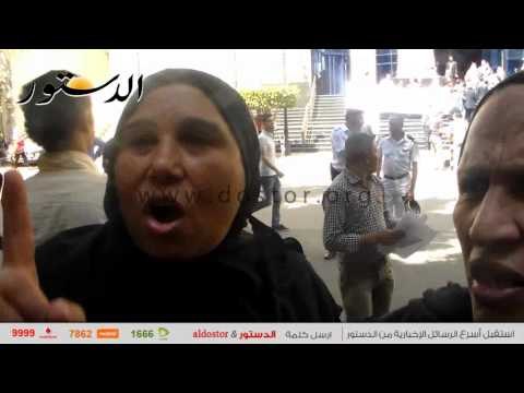 للقبض على أشهر نصاب.. احتجاجية لأهالي أوسيم أمام الصحفيين