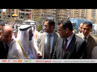 وزير الثقافة يستقبل حاكم الشارقة لافتتاح دار الوثائق بالفسطاط