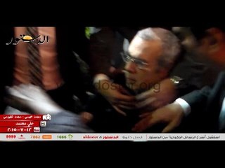 سقوط شقيق "سامي العدل" مغشيا عليه أثناء تلقيه العزاء