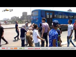 فتيات يصرخون من المتحرشين أعلى كوبري عباس.. والأمن غياب!