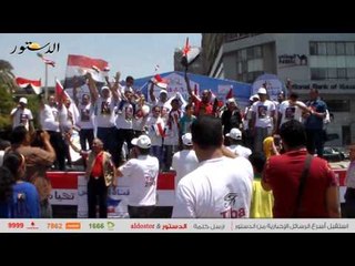 بدء توافد المواطنين لميدان "مصطفى محمود" للاحتفال بافتتاح قناة السويس الجديدة