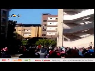 صراخ طلاب مدرسة "مبروك" بالغربية بسبب مشاجرة ولي أمر وعامل