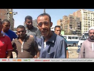 استمرار حملات الإزالة بحلوان.. و"السرفيس" يعود من جديد