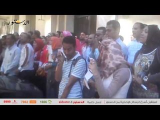 حملة الماجستير والدكتوراه للمرة العشرين أمام مجلس الوزراء