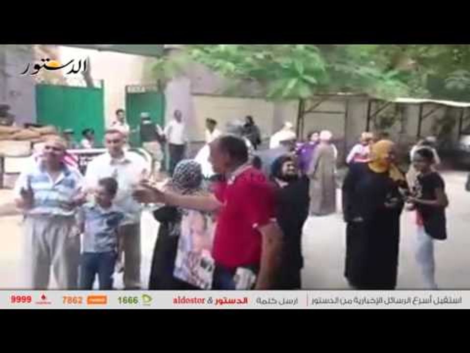 "رقص وزغاريط" كبير مشجعي الأهلي أمام لجان بإمبابة