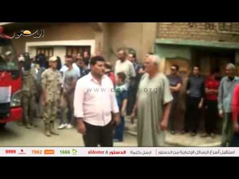 جنازة عسكرية بالمحلة لتشييع جثمان البزاوي شهيد سيناء