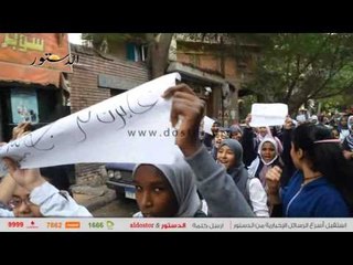 طالبات إمبابة يثورن ضد المحافظ :"إنت فين.. بيتحرشوا بينا"