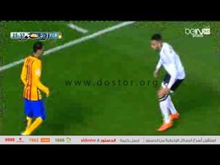 تعادل سلبي بين برشلونة وفالنسيا في الشوط الأول