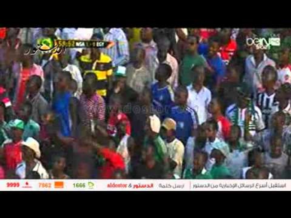 نيجيريا تتقدم بهدف على الفراعنة بهدف "إيتوبو"