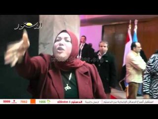 صراخ صحفية بمؤتمر النقابة: نحتفل باليوبيل ازاى وإحنا مفصولين