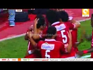 زكريا يحرز الهدف الثانى للأهلى فى مرمى إنبى