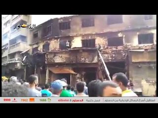 تجدد اشتعال النيران في منطقة الرويعي بالعتبة