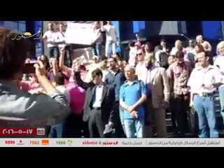 الصحفيون يبدأون وقفتهم الاحتجاجية أمام مقر النقابة