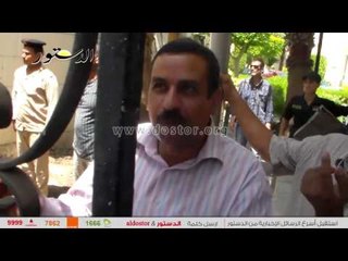 طالب لأمن الوزارة: "هنقطع الوزير ترنشات"