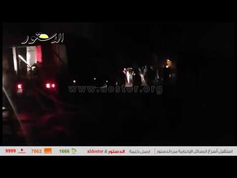 6 سيارات إطفاء للسيطرة على حريق محطة وقود في الوادي الجديد
