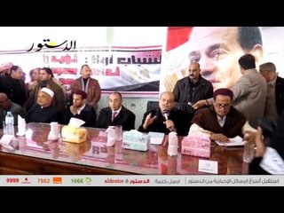 وسط الأمطار.. محافظ مطروح يزور "براني" ويوزع الهدايا للمواطنين