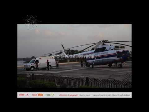 بالفيديو.. أنصار مبارك يحتفلون ببراءته أمام مستشفى المعادي