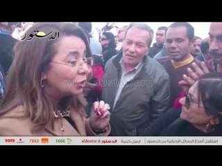 حوار "غادة والي" مع أقباط العريش بعد تهجيرهم إلى الإسماعيلية