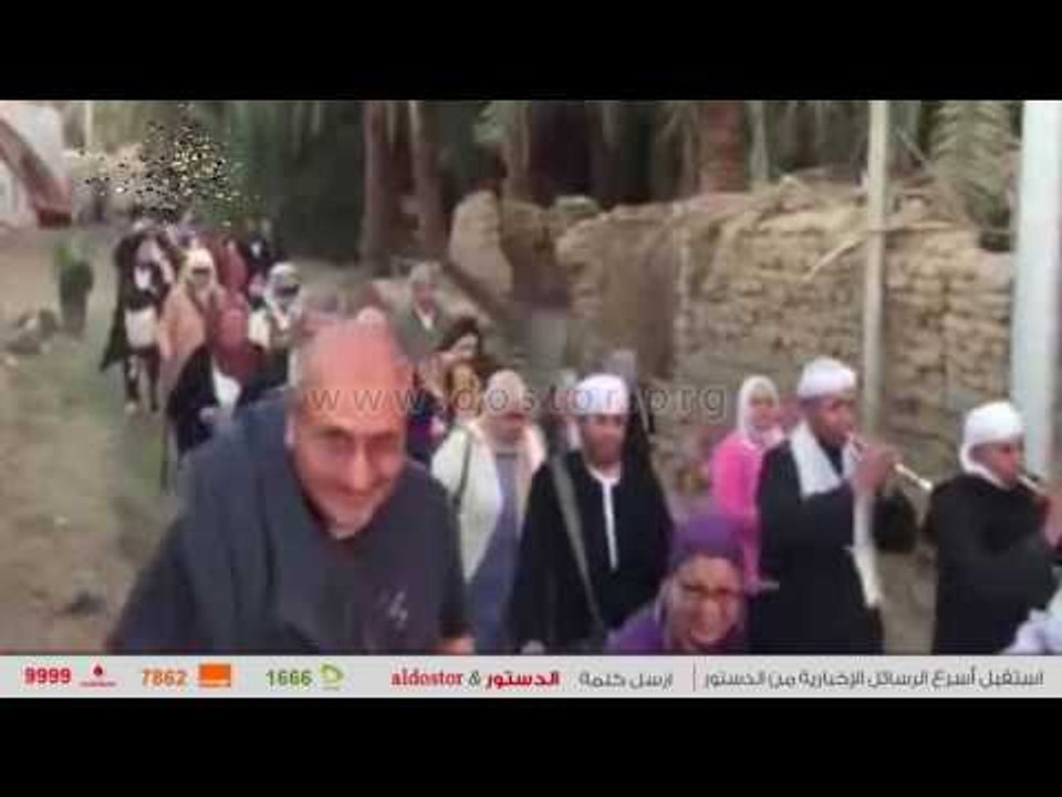 «المزمار البلدي» فى استقبال أعضاء «الصيد» بالوادى الجديد