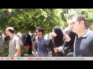 الدستور | انهيار أم وزوجة الشهيد النقيب أحمد الشبراوي في الزقازيق