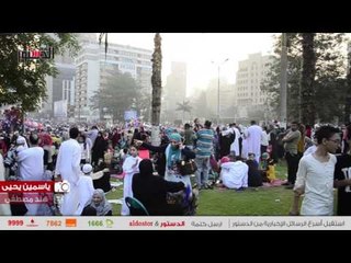 الدستور | احتفالات المواطنين بـ "مصطفى محمود" عقب صلاة العيد