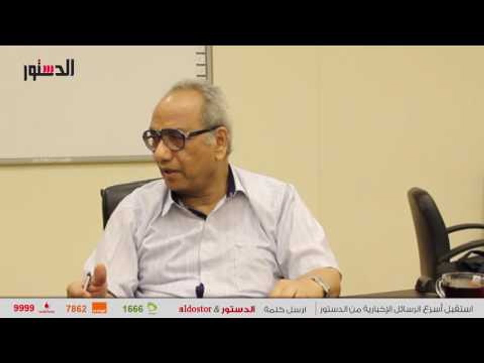 الدستور | تقييم حسن عطية للدورات الماضيه من المهرجان القومي للمسرح