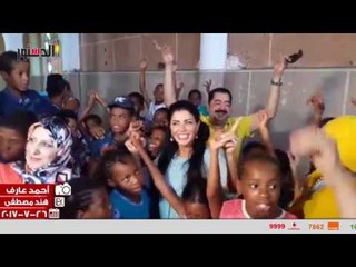 الدستور | جومانا مراد وطارق عبد العزيز مع الأطفال "1.2.3viva l'algerie"