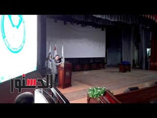 الدستور |  احتفال بتخرج الدفعة الثانية بكلية الحاسبات والمعلومات بجامعة بنى سويف