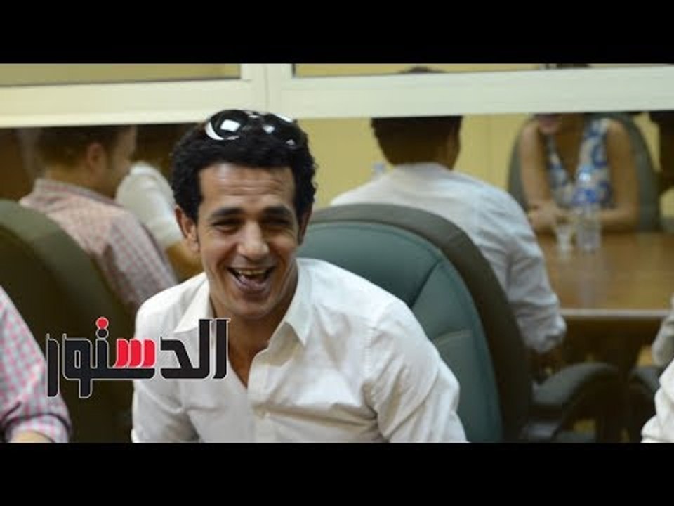 الدستور | شاهد.. مصطفى يوسف يروي موقف المخرج حس...