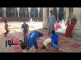 الدستور | "الصلاة في مسجد عمرو"... "العيد فرحة يجمع شمل قريب وبعيد"