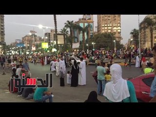 الدستور | توافد المصلين على مسجد مصطفى محمود